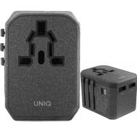 UNIQ Voyage PD Travel Charger Adapter All in One 33W Grey In Blister