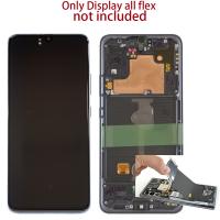 Samsung Galaxy A908 Touch+Lcd+Frame Black Disassemble From New Phone B