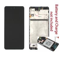 Samsung Galaxy M515 Touch+Lcd+Frame Black Disassemble From New Phone A