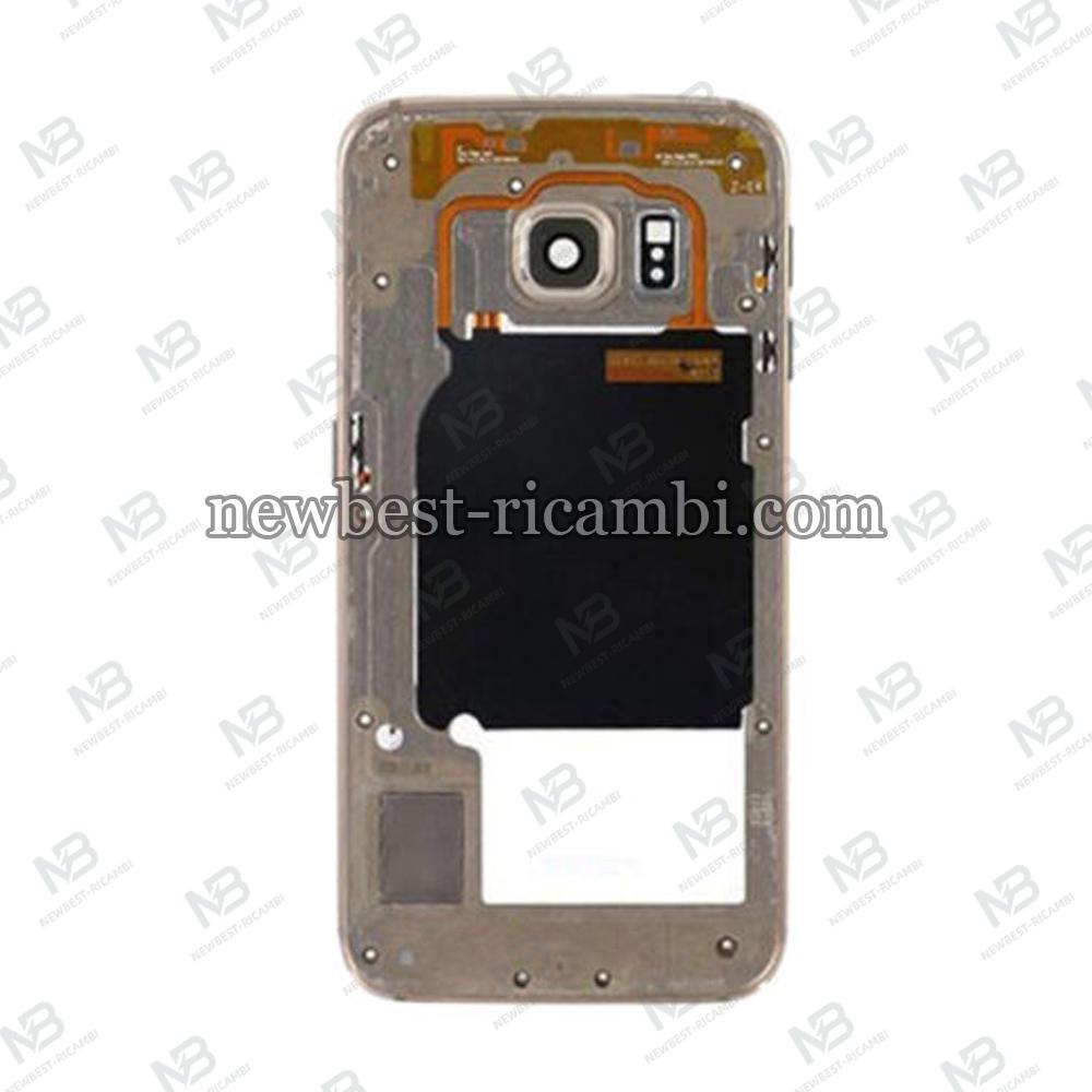 Samsung Galaxy S6 Edge Plus G928f Frame Gold Used Grade A