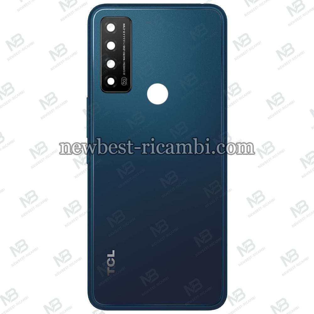 TCL 20R 5G / T767h Back Cover+Camera Glass Blue