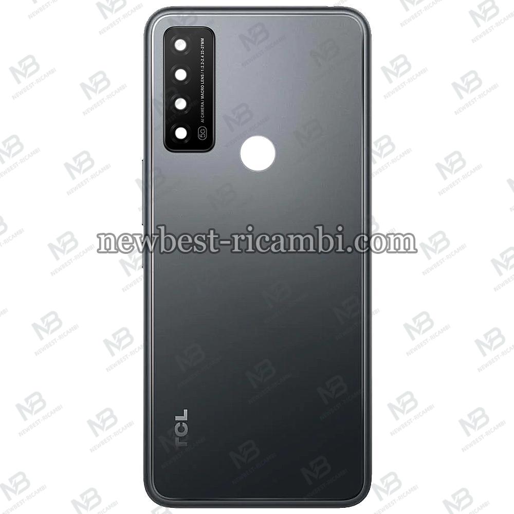 TCL 20R 5G / T767h Back Cover+Camera Glass Black