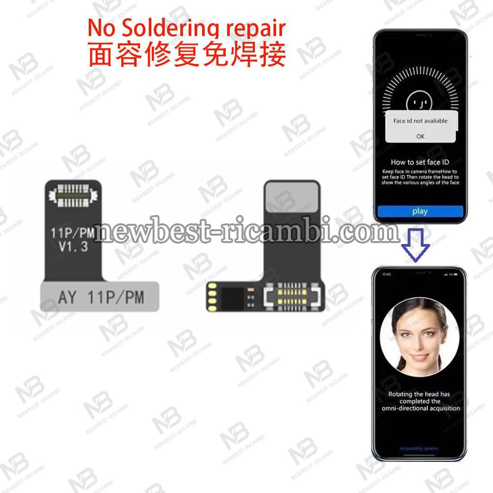 Refox Rp30 Tag-On Face ID Repair Flex Cable For iPhone 11 Pro / 11 Pro Max