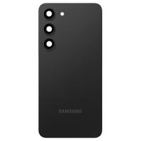 Samsung Galaxy S23 S911 Back Cover+Camera Glass Black Service Pack
