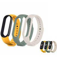 Xiaomi Mi Smart Band 6 Strap(3 pack) Ivory/Olive/Yellow BHR5135GL In Blister