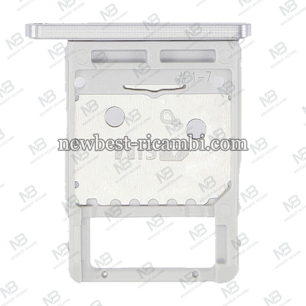 Samsung Galaxy Tab S7 FE 12.4" T730 T733 T735  T736 LTE Sim Memory Card Tray Silver