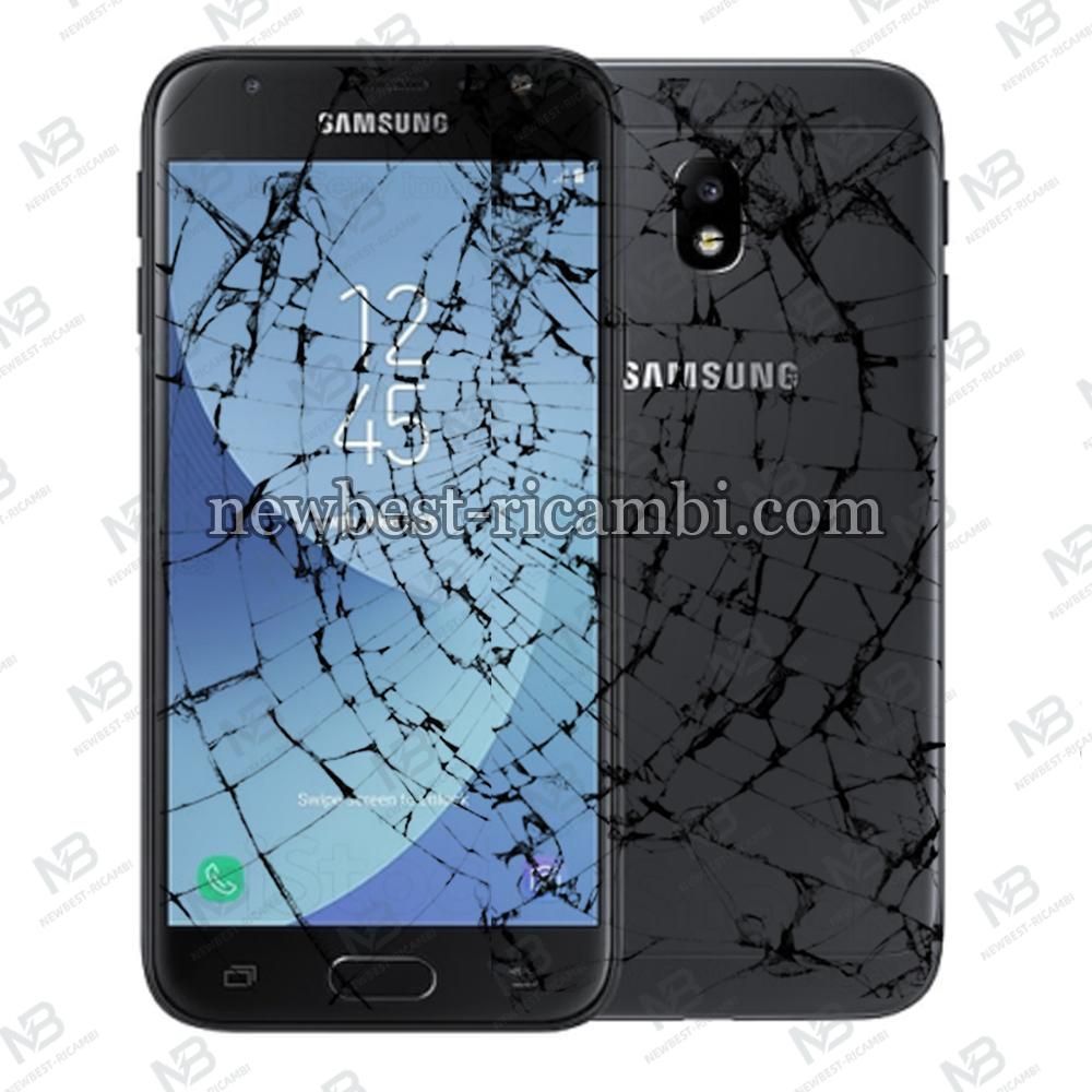 Samsung Galaxy J330 Smartphone 16Gb Used Glass And Back Cover Broken Google Account Active Display Ok Black Bulk