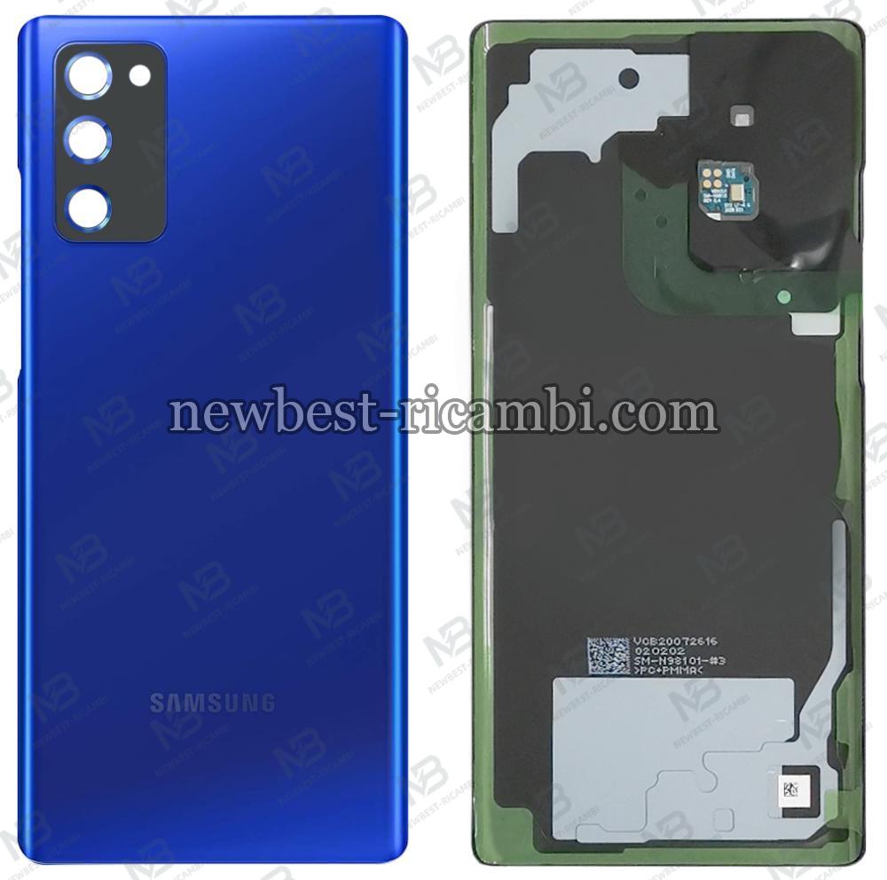 Samsung Galaxy Note 20 N980 N981 Back Cover Blue Original