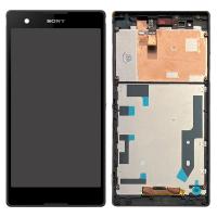 Sony Xperia T2 Ultra D5303 Dual SIM Touch+Lcd+Frame Black Original