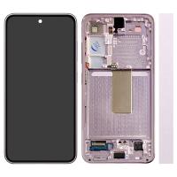 Samsung Galaxy S23 S911 Touch+Lcd+Frame Lavender Service Pack