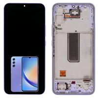 Samsung Galaxy A34 5G A346 Touch+Lcd+Frame Violet Service Pack