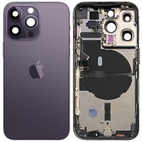 IPhone 14 Pro Back Cover + Frame Purple Dissemble Grade A Original