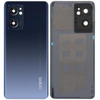 Oppo Find X5 Lite/Reno 7 5G Back Cover+Camera Glass  Black Original