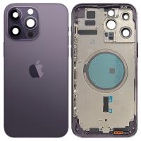 iPhone 14 Pro Max Back Cover+Frame Purple