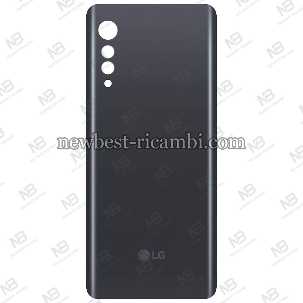 LG Velvet back cover black original