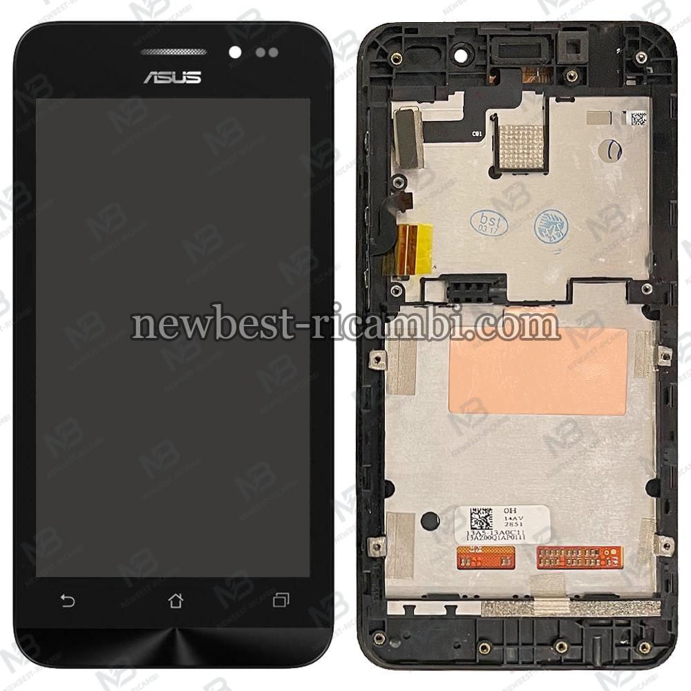 Asus Zenfone 4.5 A450cg Touch+Lcd+Frame Black