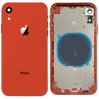 iphone xr back cover+frame orange AAA