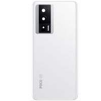 Xiaomi Poco F5 Pro 5G Back Cover+Camera Glass White Original