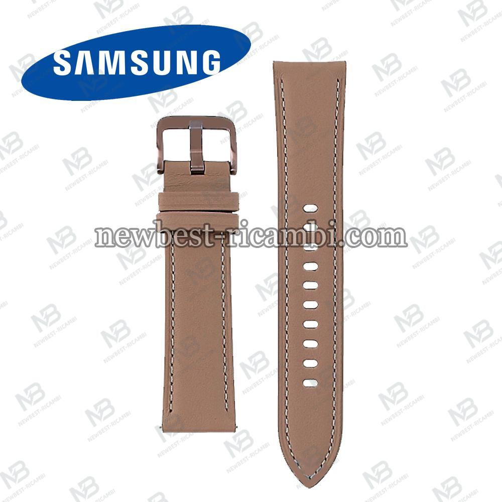 Samsung Galaxy Watch 3 R850/R855 Smartwatch Strap Gold Used Size S/M in Bulk Original
