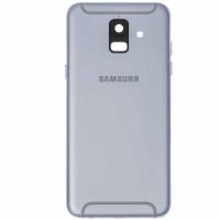 Samsung Galaxy A6 2018 A600f Back Cover Silver / Violet