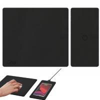Wireless Charger Goui G-PAD 15W 1.67A With Leather MousePad Black G-PAD15WQI-K In Blister