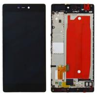 Huawei P8 touch+lcd+frame black 