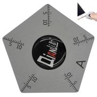 Qianli -Ultra thin Stainiless Steel Opening Tool with Scale (0.1MM)(Polygonal -A)
