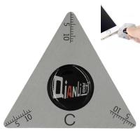 Qianli -Ultra thin Stainiless Steel Opening Tool with Scale (0.1MM)(Polygonal -C)