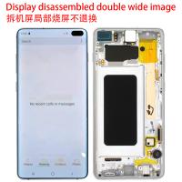 Samsung Galaxy G975 Touch + Lcd + Frame White Disassemble Grade C