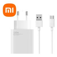 Wall Charger Xiaomi Combo 120W 6A 1 x USB-A With USB-C Cable White BHR6034EU In Blister