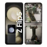Samsung Galaxy F731 / Z Flip 5 5G Touch + Lcd + Frame Black Service Pack