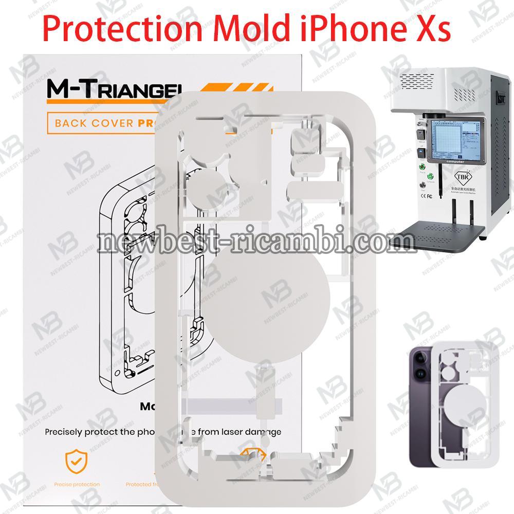 Triangel Back Cover Protection Mold Iphone Xs