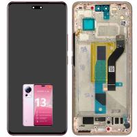 Xiaomi 13 Lite 5G Touch+Lcd+Frame Pink Original