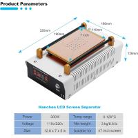 Baku 946D 7" LCD Vacuum Screen Separator Machine For Smartphone and Tablet