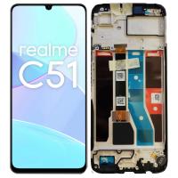 Realme C51 RMX3830 Touch + Lcd + Frame Service Pack