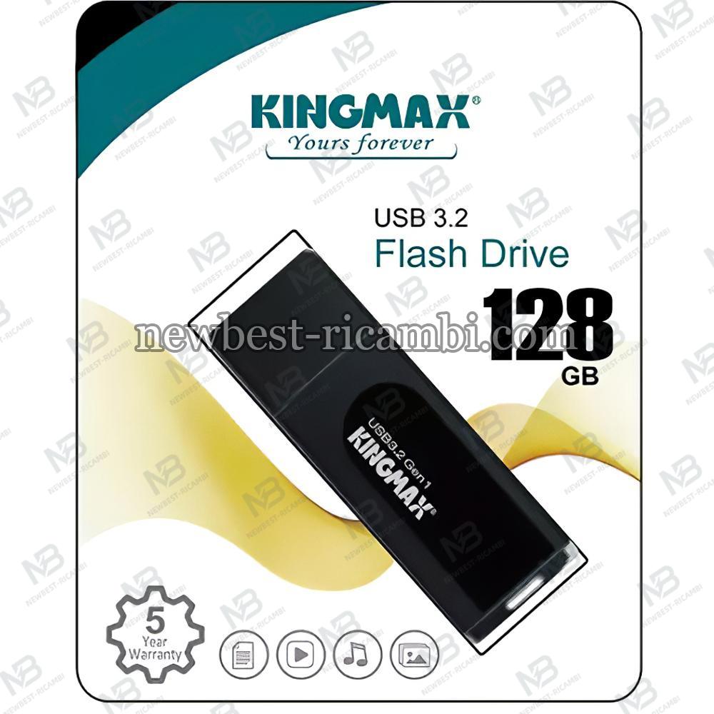USB-A 2.0 FlashDrive Kingmax PA07 128Gb K-KM-PA07-128GB/BK