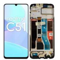 Realme C51 RMX3830 Touch + Lcd + Frame Black Original