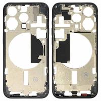 iPhone 15 Pro Middle Frame + Side Key Dissembled Blue Grade A 100% Original