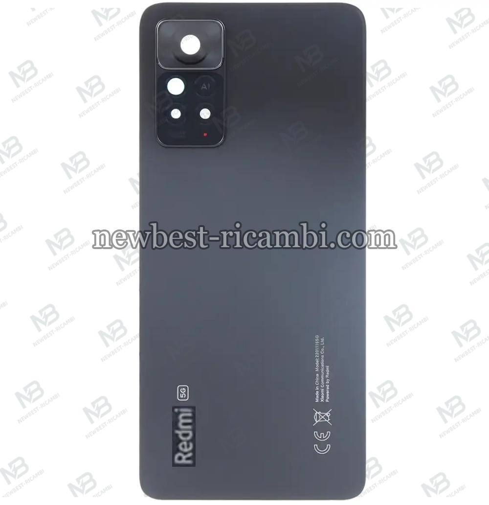 Xiaomi Redmi Note 11 Pro 5G Back Cover+Camera Glass Black Original