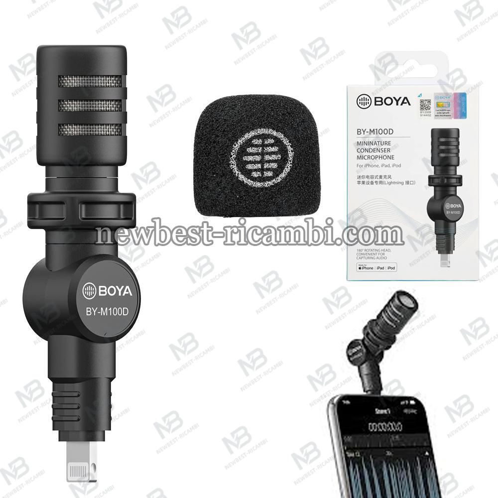 Boya By-M100d Mininature Condenser Microphone In Blister