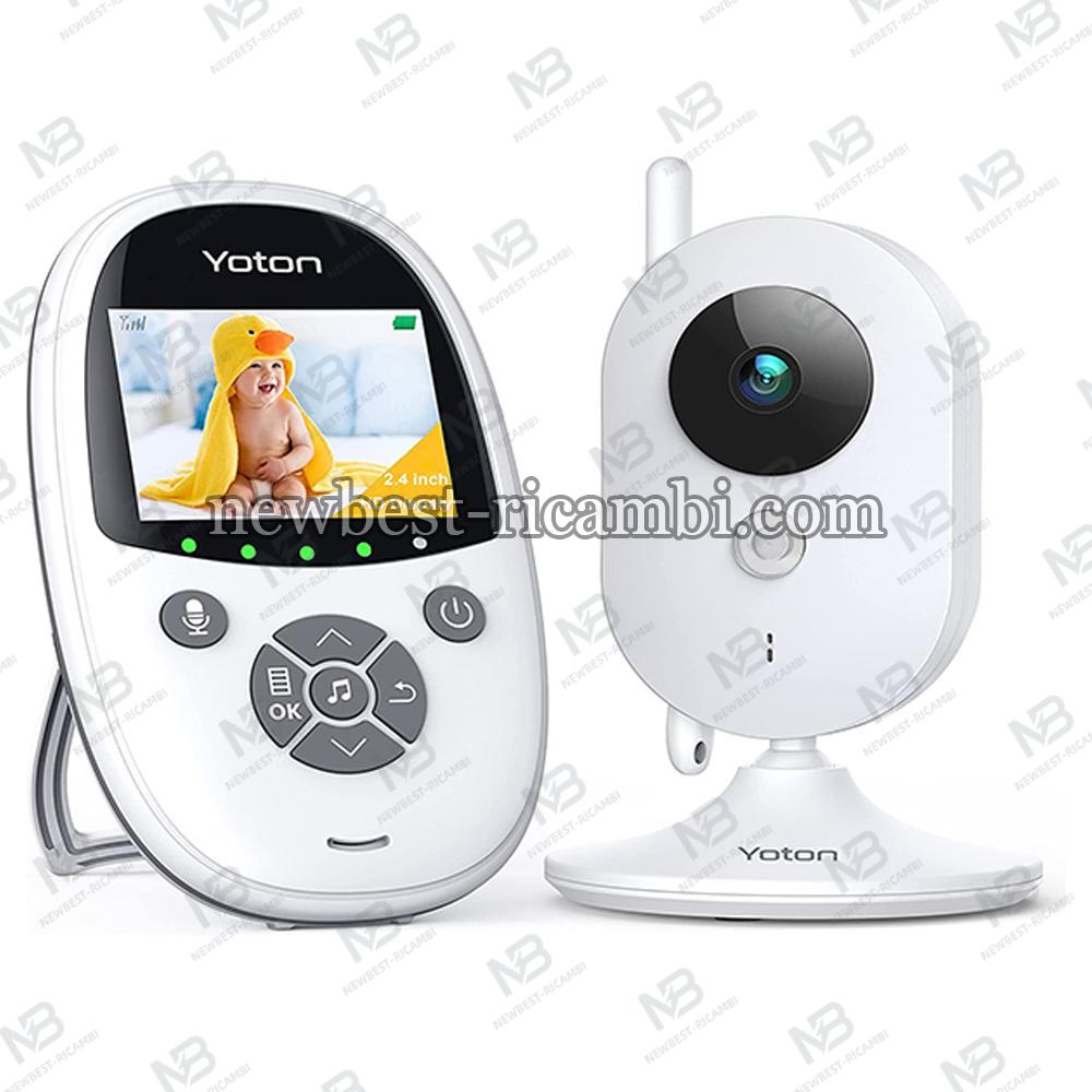 YOTON Baby Monitor Monitor With Infrared Night Vision 2.4-inch Screen In Blister