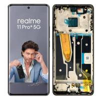 Realme 11 Pro+ 5G Touch + Lcd + Frame Black Service Pack