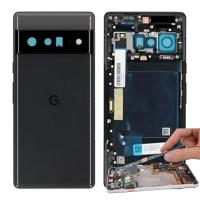 Google Pixel 6 Pro Back Cover+Camera Glass Black Disassembled Grade A