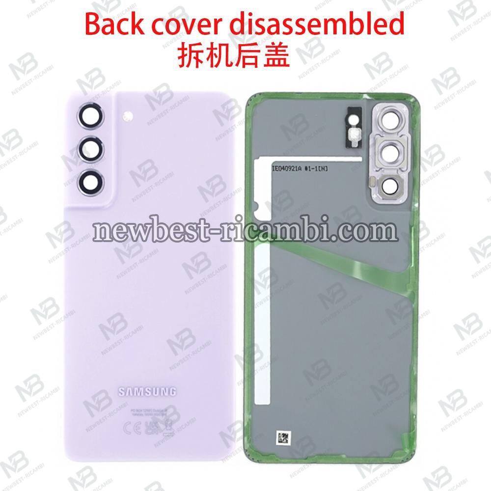 Samsung Galaxy S21 Fe 5G G990 Back Cover Violet Disassembled Grade A
