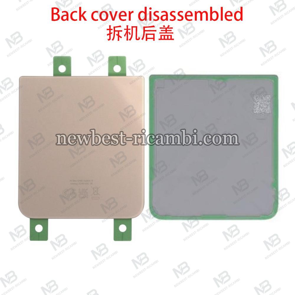 Samsung Galaxy Z Flip 4 F721 Back Cover Gold Disassembled Grade B