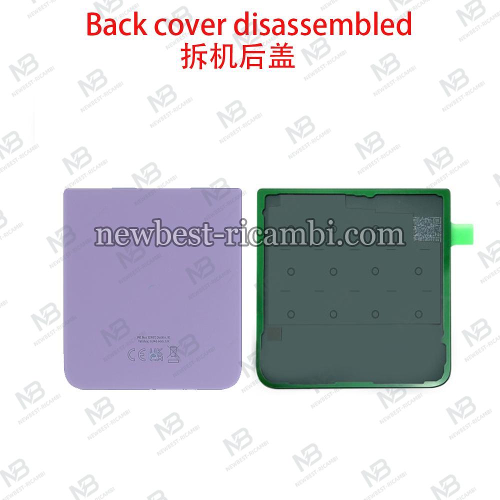 Samsung Galaxy Z Flip 4 F721 Back Cover Purple Disassembled Grade B