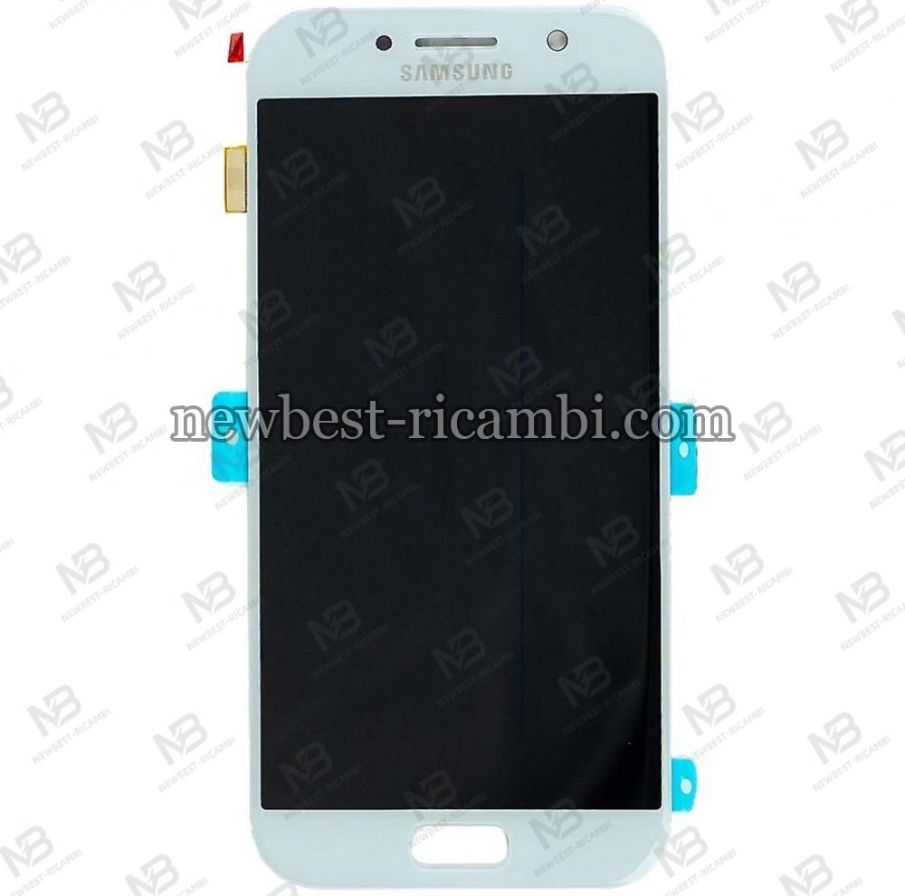 Samsung Galaxy A5 2017 A520f Touch + Lcd Blue Change Glass