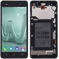 wiko lenny 3 touch+lcd+frame black