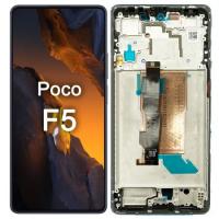 Xiaomi Poco F5 5G Touch + Lcd + Frame Black Original