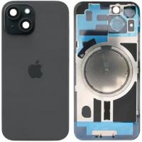 iPhone 15 Back Cover With Frame Black